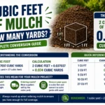 2 Cubic Feet of Mulch Is How Many Yards