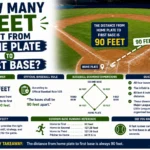How Many Feet Is It From Home Plate to First Base