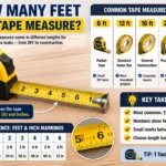 how many feet in a tape measure