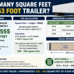 how many square feet in a 53 foot trailer
